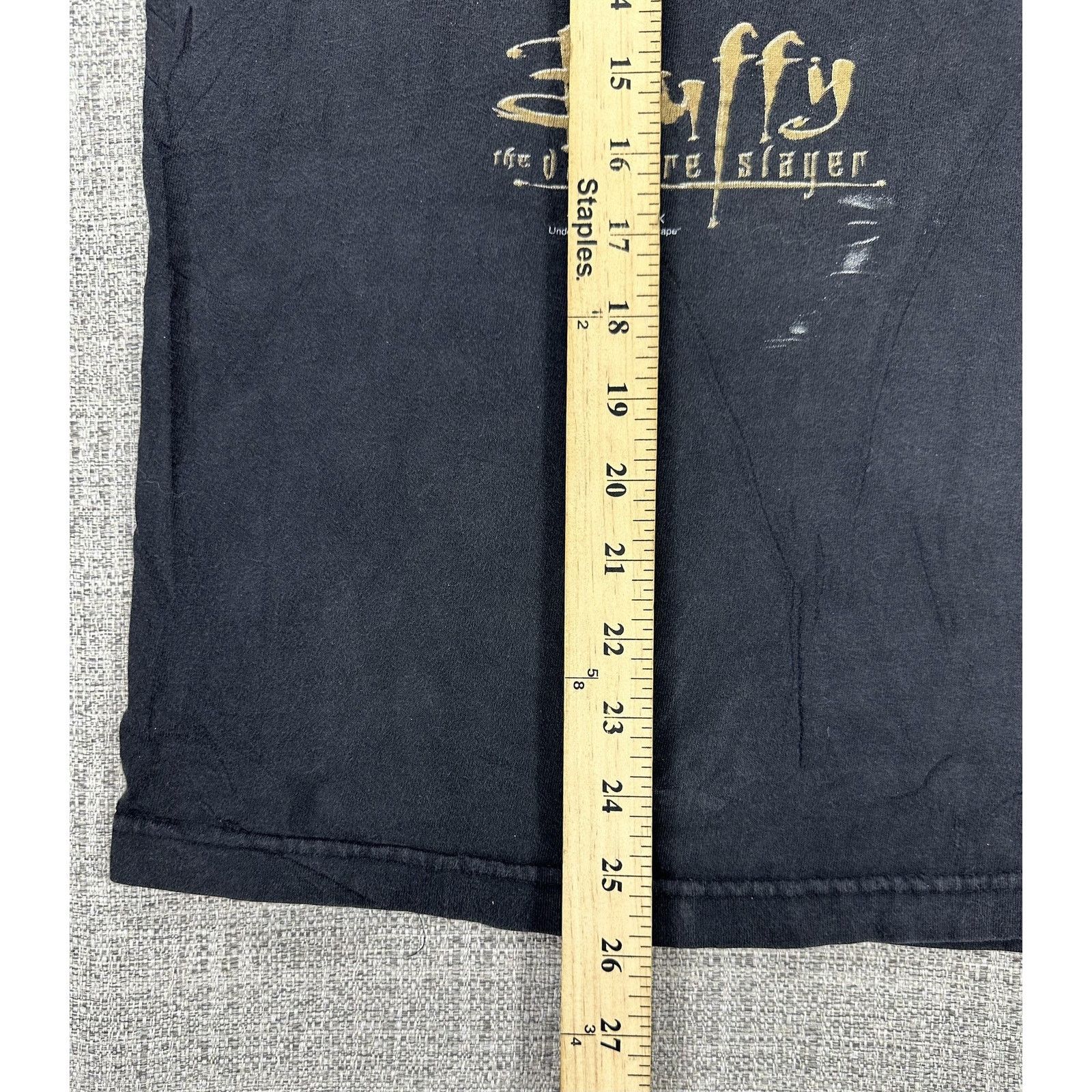 Other Vintage Buffy The Vampire Slayer Angel Shirt XL Black 1998 Size US XL / EU 56 / 4 - 3 Thumbnail