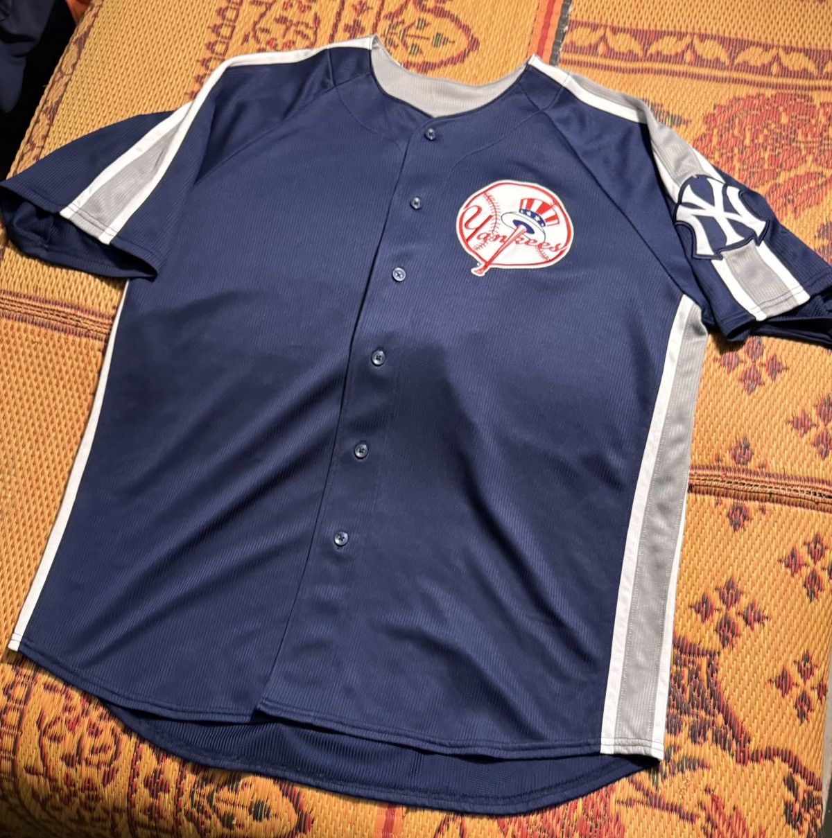 MLB Vintage New York Yankees Baseball Jersey Size US XL / EU 56 / 4 - 1 Thumbnail