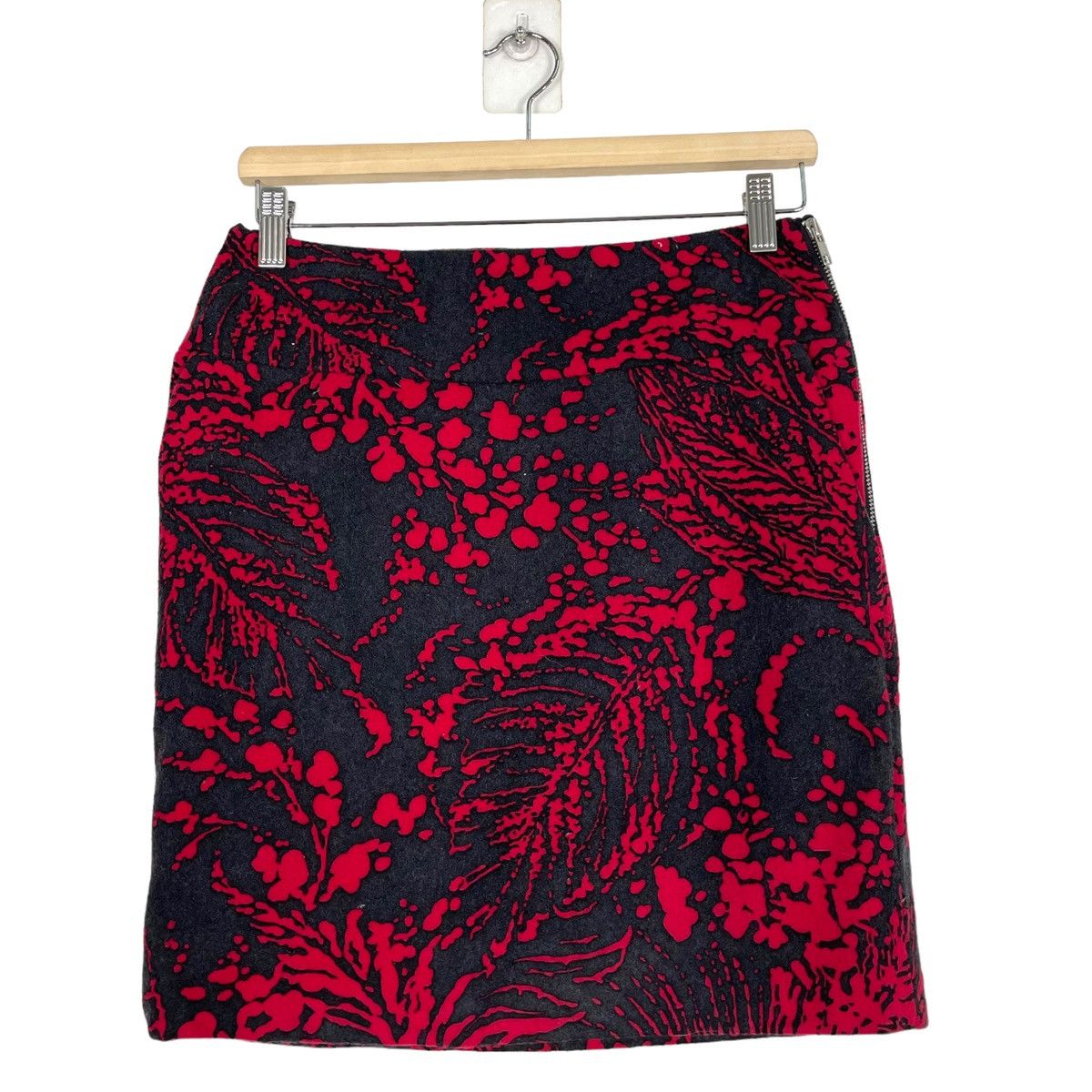 Christophe Lemaire × Lemaire 💥CHRISTOPHE LEMAIRE FLORAL MINI SKIRT Size 28" / US 6 / IT 42 - 1 Thumbnail