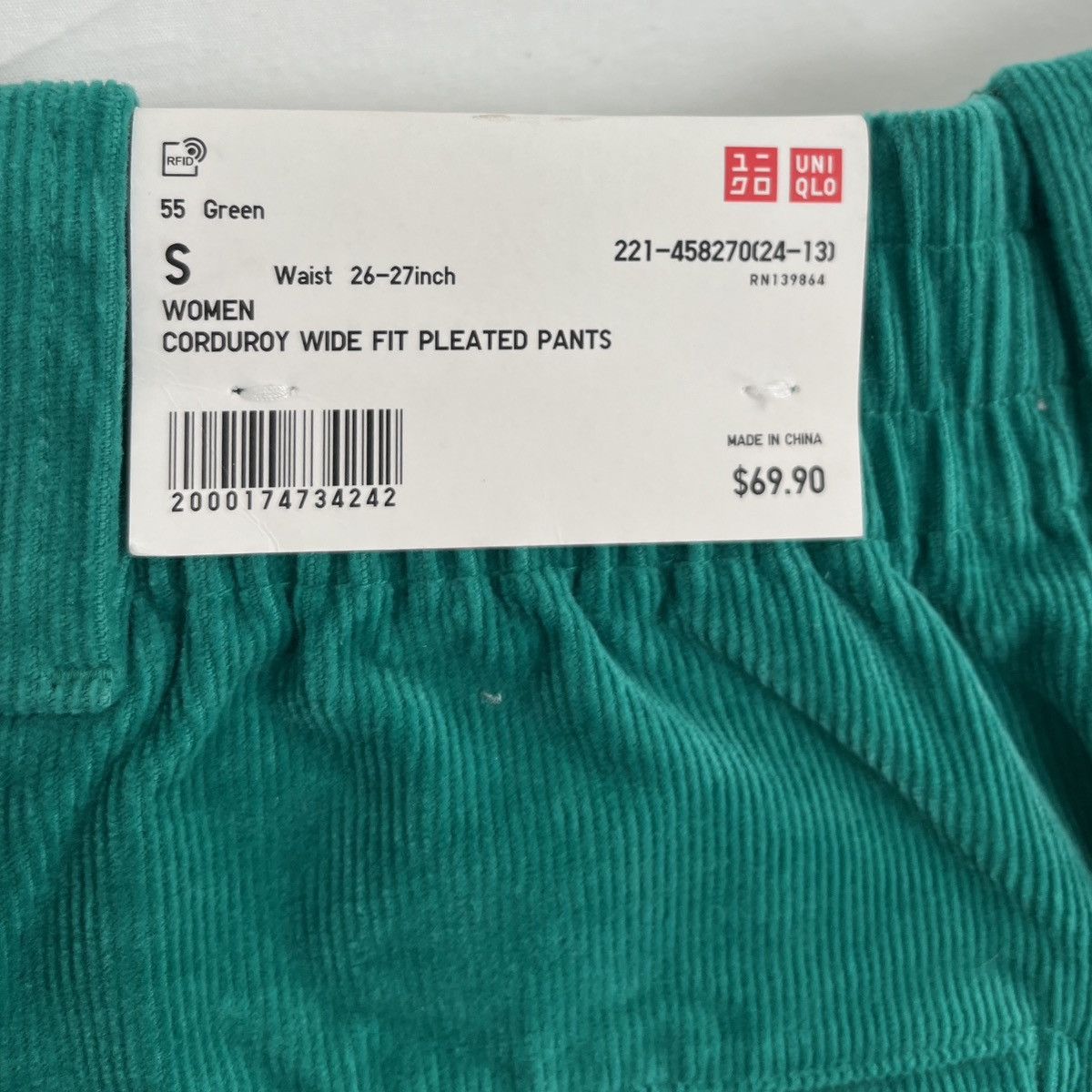 Marni × Uniqlo Marni x Uniqlo corduroy pants NWT Size 27" / US 4 / IT 40 - 3 Thumbnail