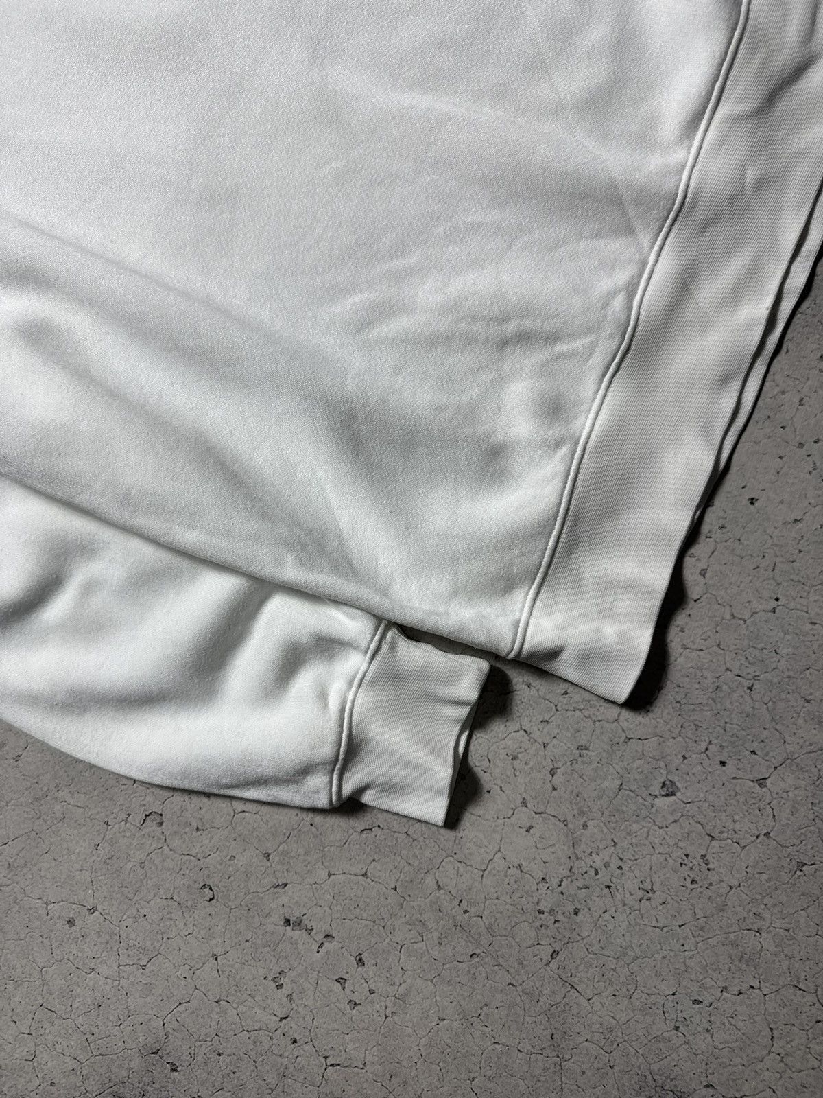 Acne Studios Acne Studios White Sweatshirt Luxury Size M Size US M / EU 48-50 / 2 - 2 Thumbnail