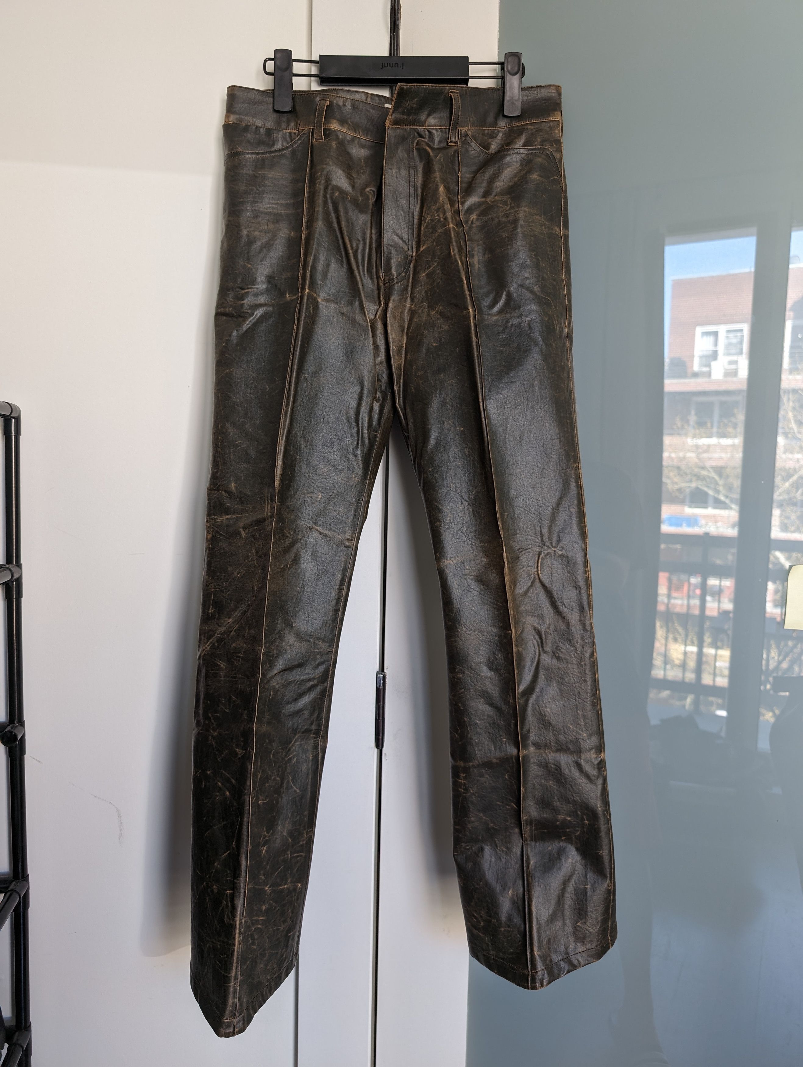 Bed J W Ford Brown Chameleon Coating Trousers | Grailed