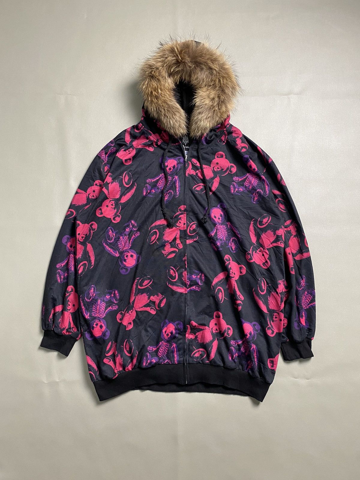 If Six Was Nine × Japanese Brand × Le Grande Bleu (L.G.B.) Drug Honey Fur Hoodie Ifsix Lgb Style Size US XL / EU 56 / 4 - 1 Thumbnail