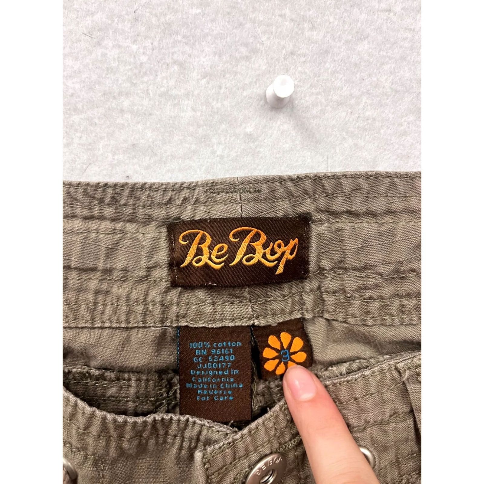 Vintage Be Bop Capri Pants Khaki Brown 3 Women's Capri Pants Be Bop Capris Khaki Brown 3 Womens Men? Size 26" / US 2 / IT 38 - 3 Thumbnail