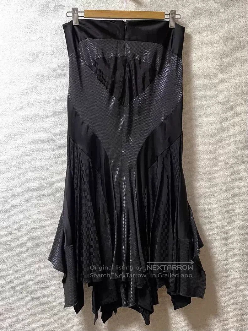 Comme des Garcons Comme des Garcons size S Black vintage fishtail design skir Size 25" / US 0 / IT 36 - 2 Thumbnail