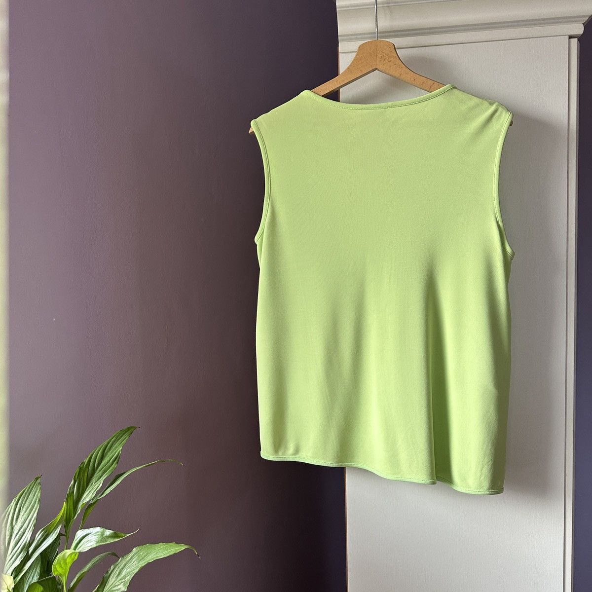 Versace Jeans Couture Vintage 90s Versace Jeans Couture Tank Top Blouse T-Shirt L Size L / US 10 / IT 46 - 12 Thumbnail