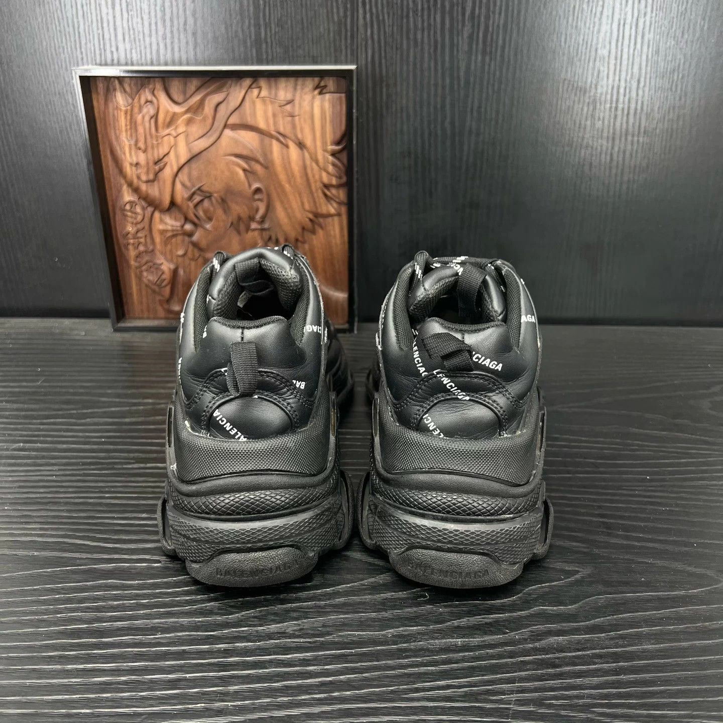 Balenciaga Balenciaga Triples Black 36 VGC (small sole crack) Size US 5.5 / IT 35.5 - 5 Thumbnail