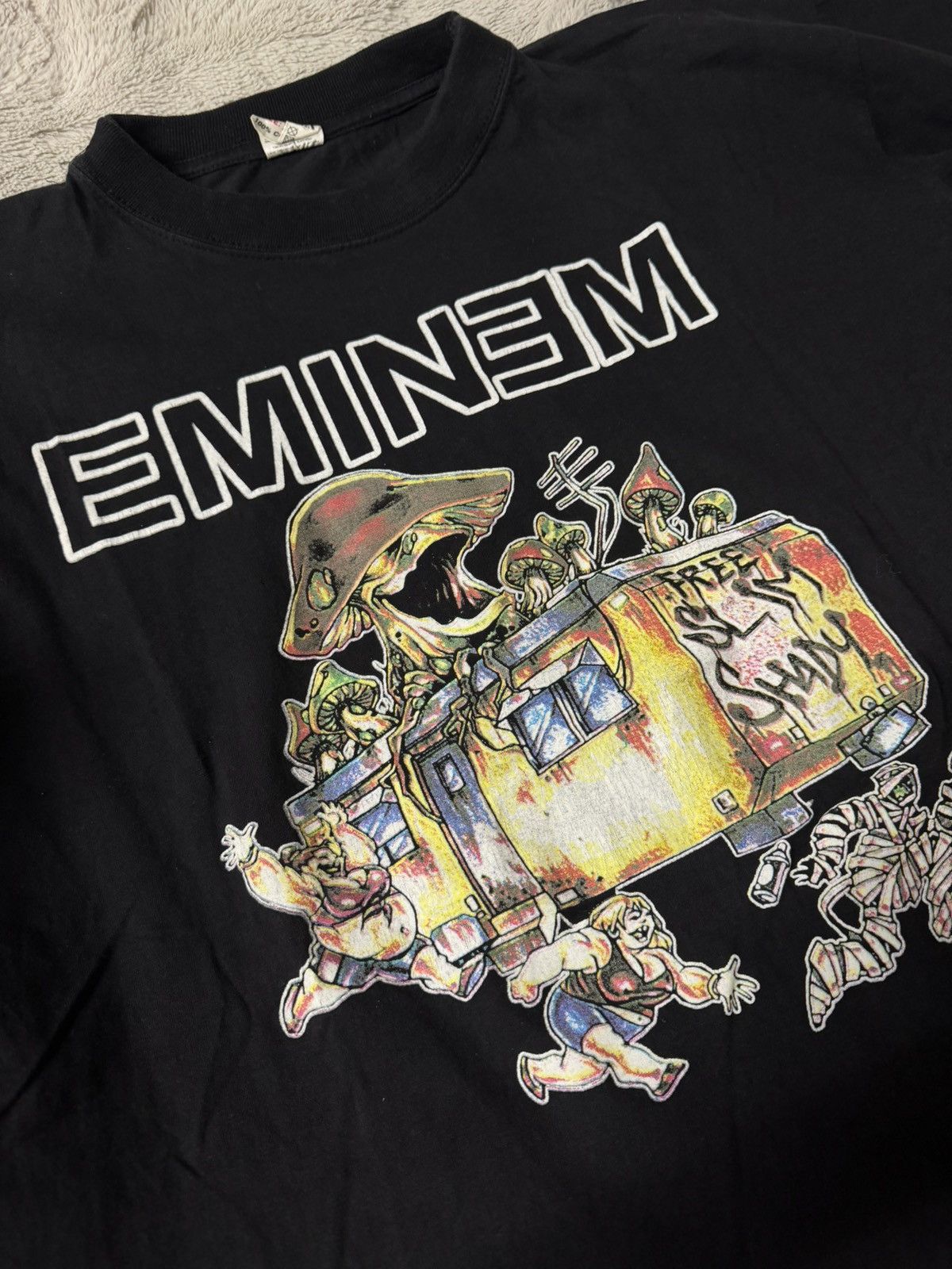 Vintage 00s Eminem The Marshall Mathers Lp Vintage T-shirt Size US XL / EU 56 / 4 - 2 Thumbnail