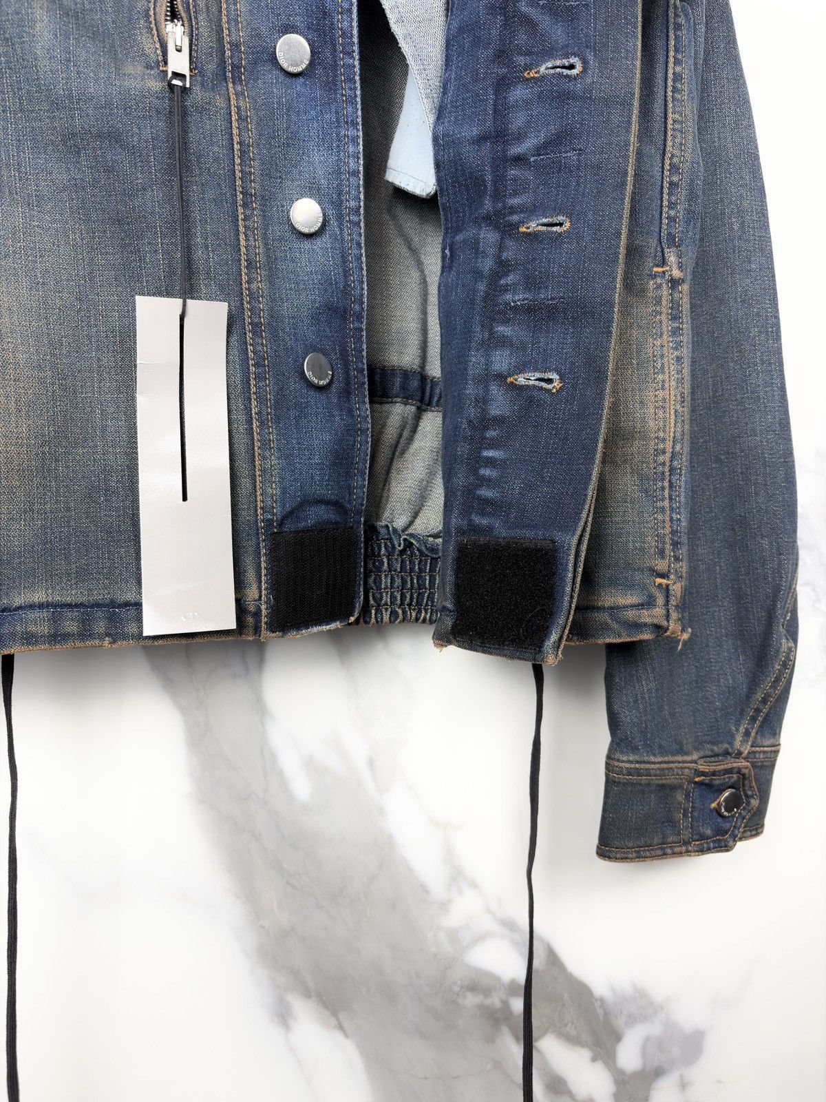Dior × Hedi Slimane SS05 Dior Homme Beck Rust Orange F2 Military Denim Jacket Size US M / EU 48-50 / 2 - 10 Thumbnail