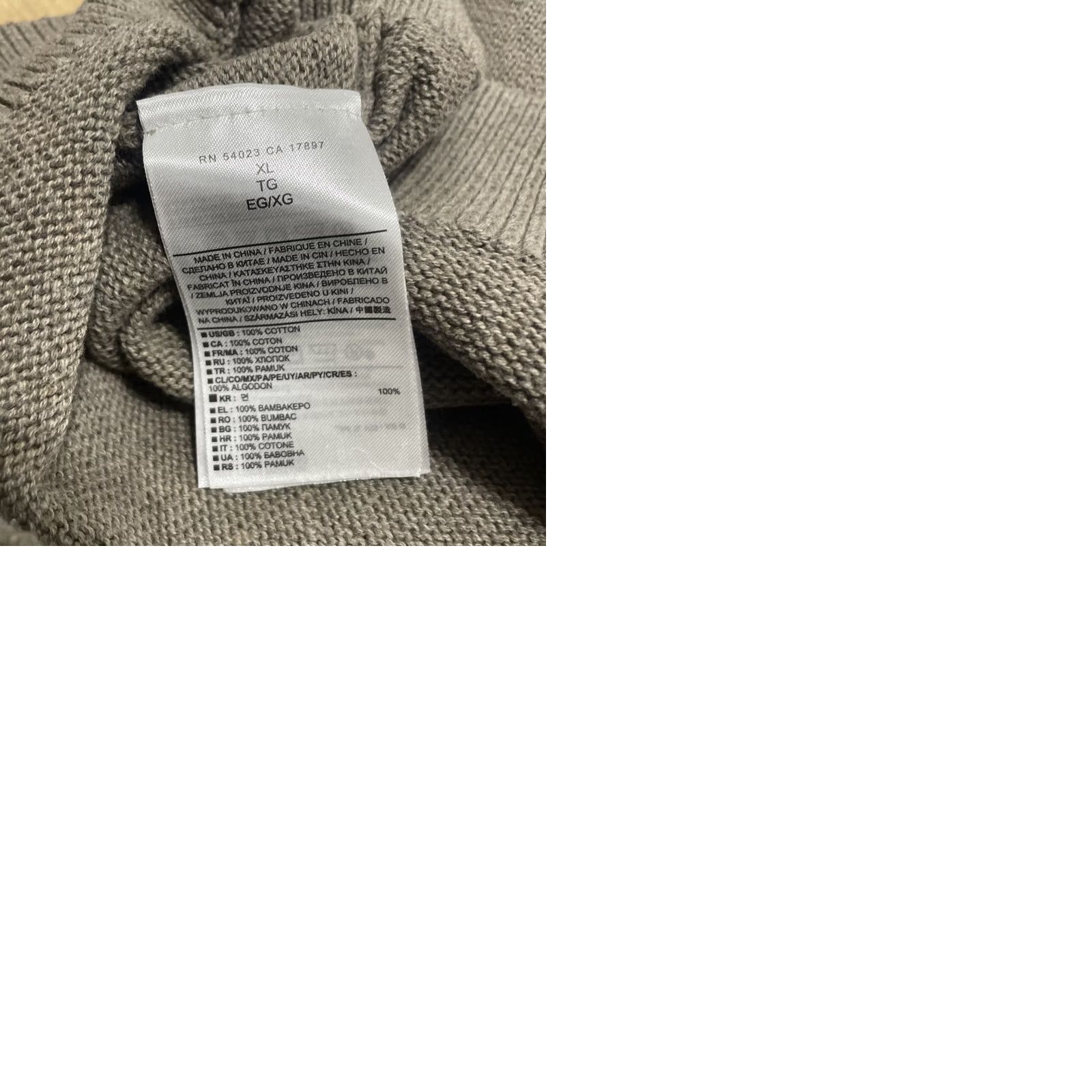 Banana Republic Banana Republic Sweater Men XL Military Henley Gray Brown Chunky-Knit Pullover Shirt Casual Size US XL / EU 56 / 4 - 12 Thumbnail
