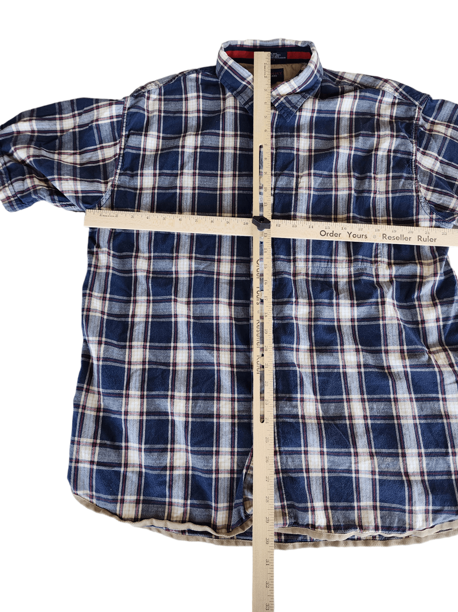 Tommy Jeans Vintage 90s Tommy Jeans Plaid Shirt Size US L / EU 52-54 / 3 - 8 Thumbnail