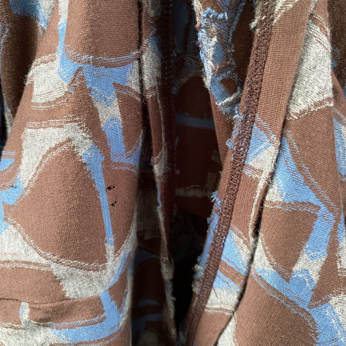 Ne-Net Né-net Brown Geometric Print Long Sleeve Top Size XS / US 0-2 / IT 36-38 - 4 Thumbnail