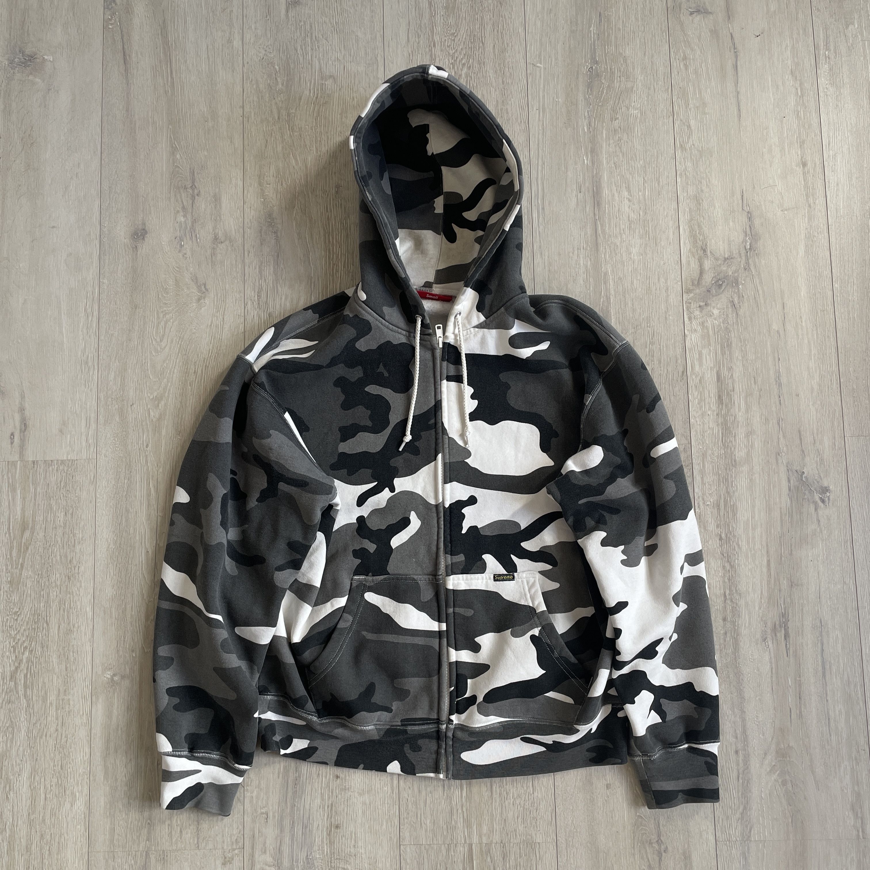 Supreme Supreme FW24 snow camo work hoodie | Grailed