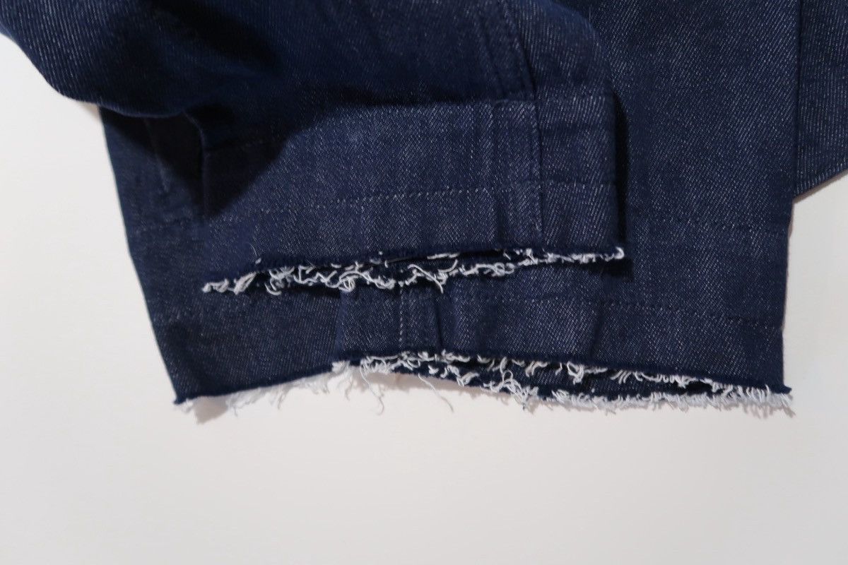 Yohji Yamamoto Raw denim Yohji Yamamoto jacket with mandarin collar Size 38R - 12 Thumbnail