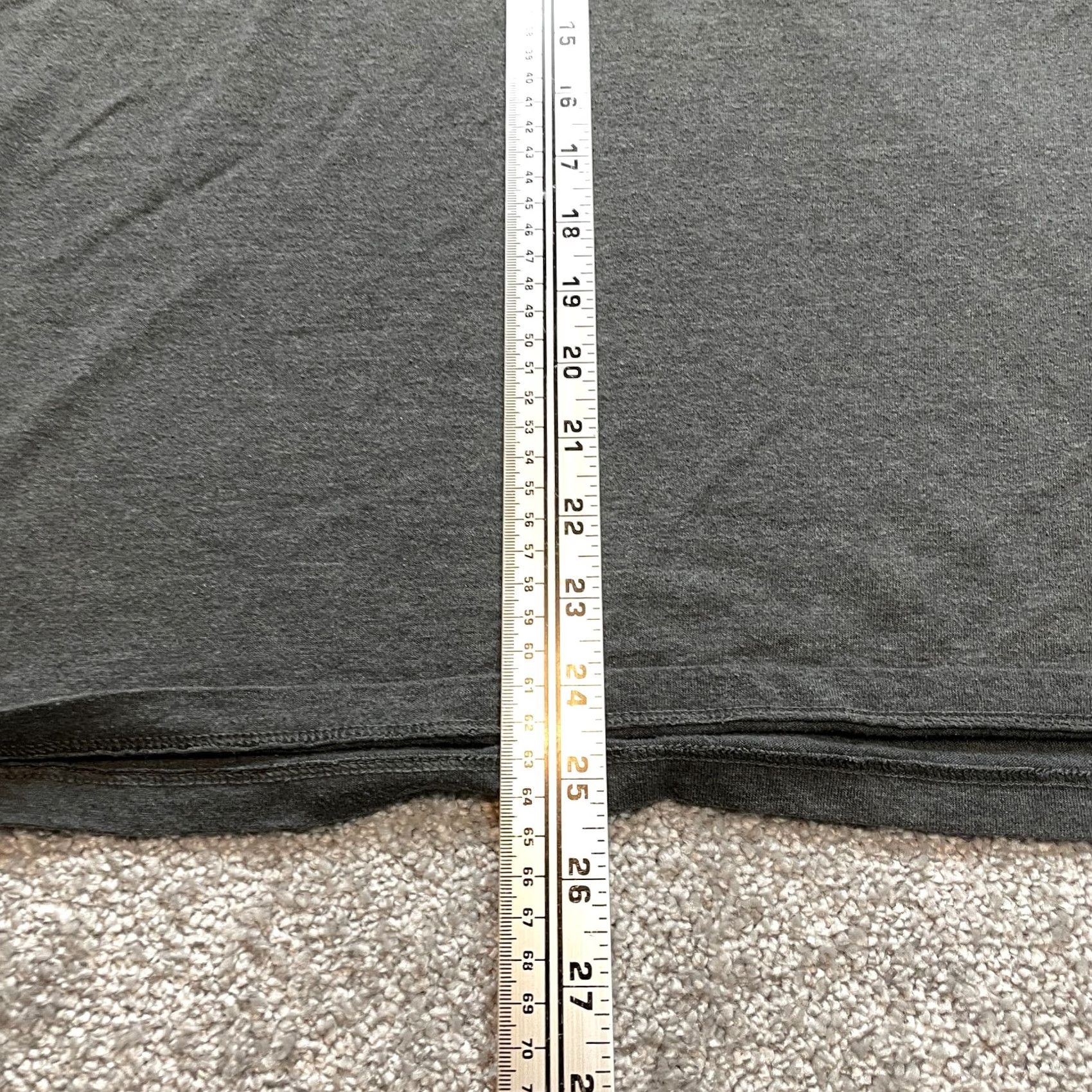 Champion Champion Shirt Mens M Gray Short Sleeve Cotton Logo Basic Gym Adult Tee Size US M / EU 48-50 / 2 - 7 Thumbnail