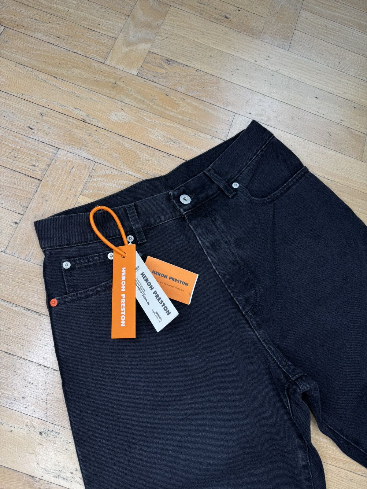 Heron Preston HERON PRESTON VINTAGE WASH JEANS Size US 29 - 3 Thumbnail