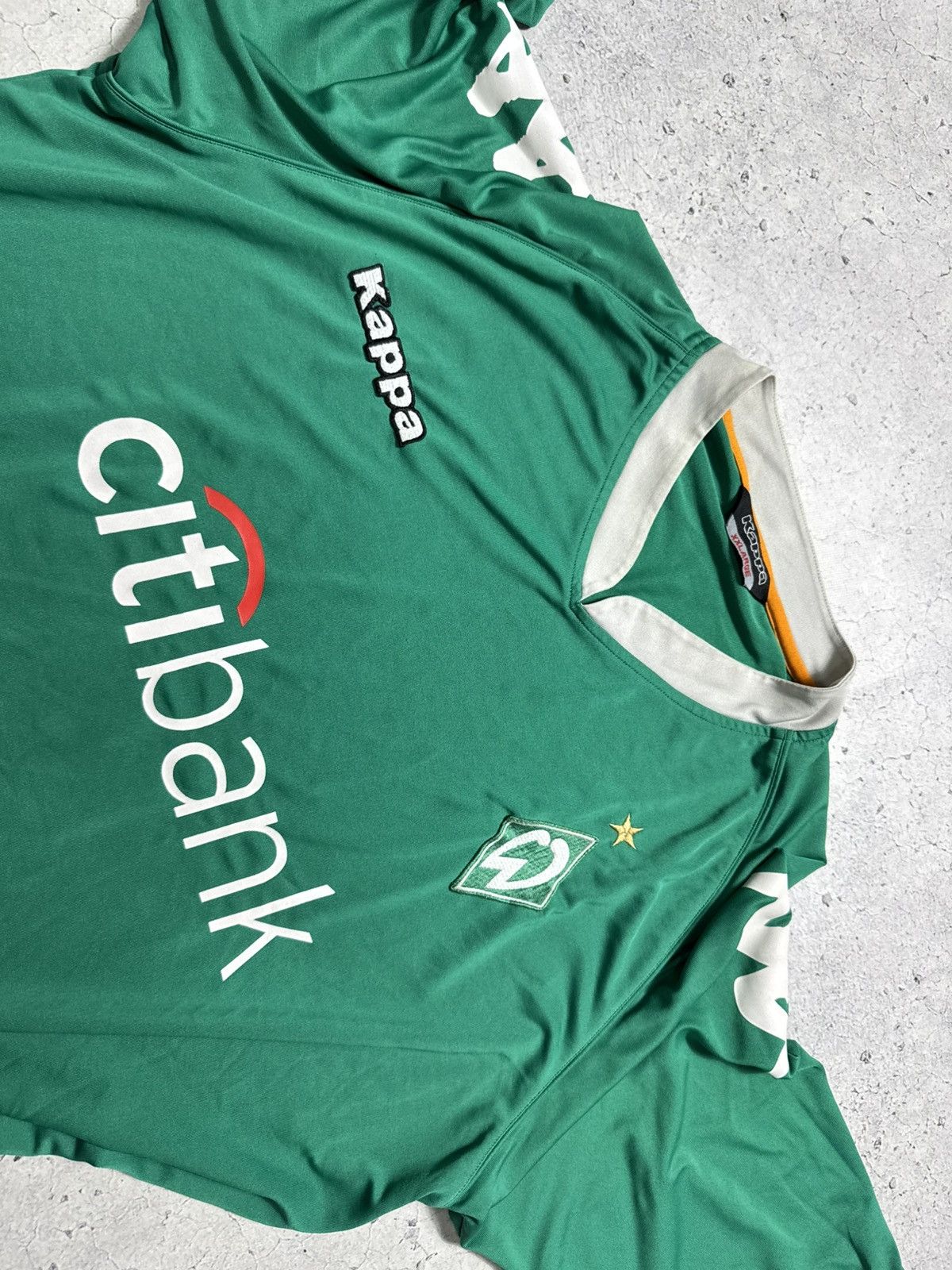 Kappa Kappa FC Werder Bremen 2007/2008 Vintage Soccer Jersey Size US XXL / EU 58 / 5 - 7 Thumbnail