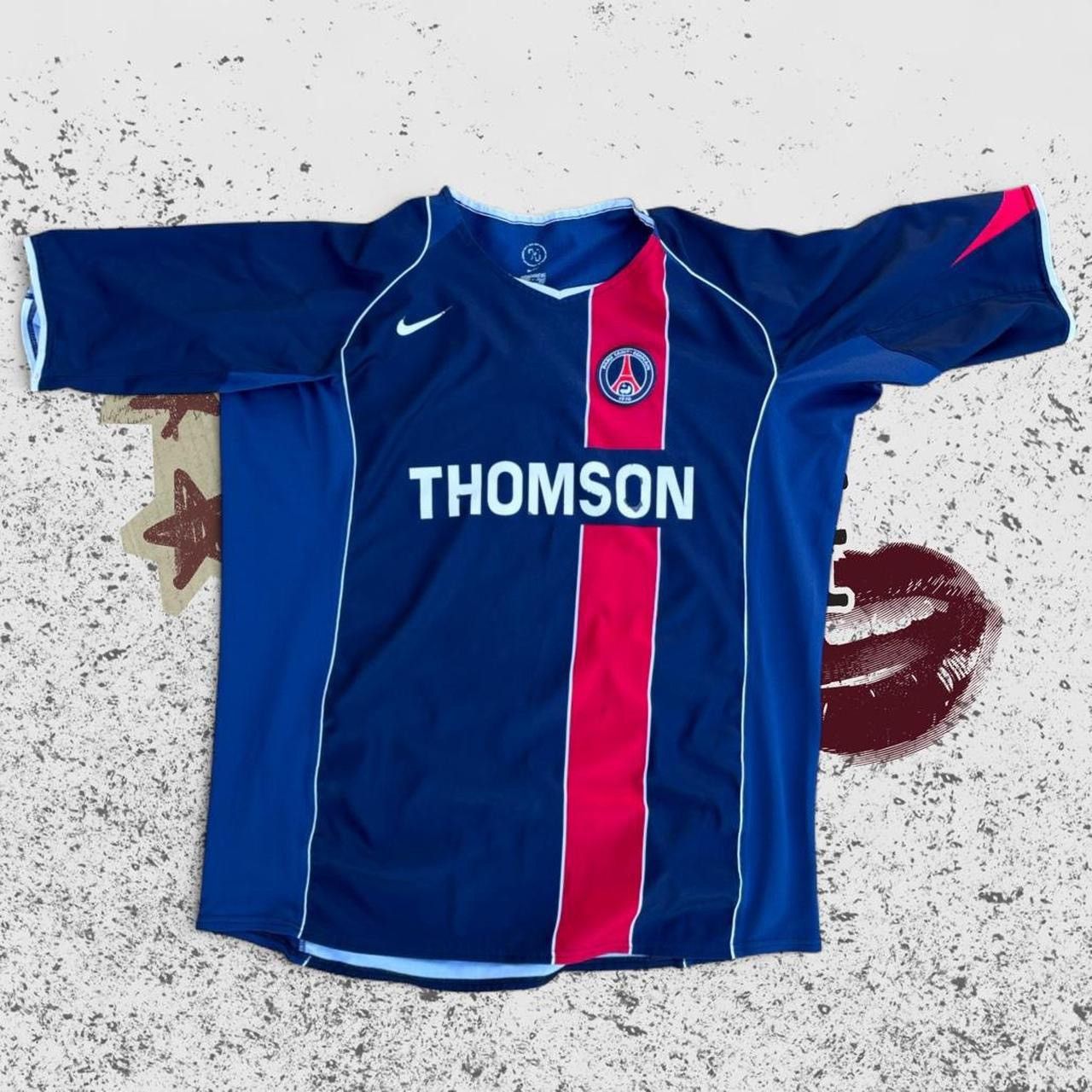 Nike PSG 03/04 home shirt Size US XL / EU 56 / 4 - 1 Thumbnail