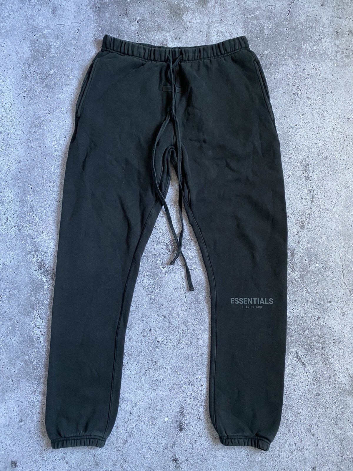Designer × Fear of God × Vintage Vintage Essentials Fear of God Reflective Logo Pants Size S Size US 30 / EU 46 - 1 Thumbnail