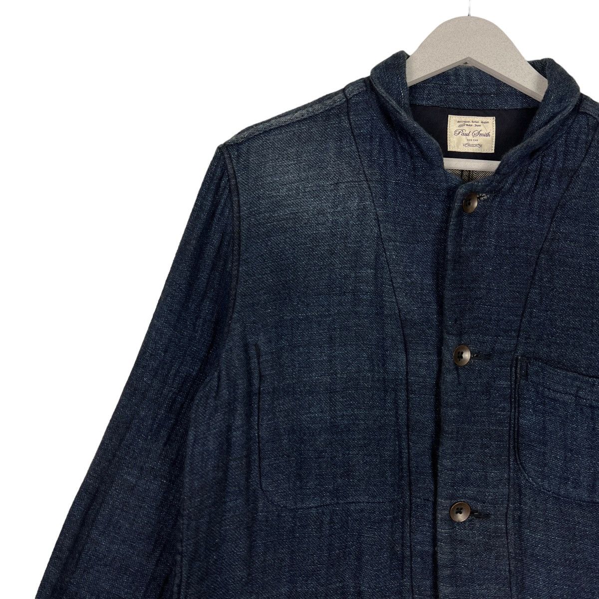 Paul Smith × Paul Smith Red Ear 🔥 RED EAR BY PAUL SMITH INDIGO CHORE JACKET MADE IN JAPAN Size US L / EU 52-54 / 3 - 7 Thumbnail