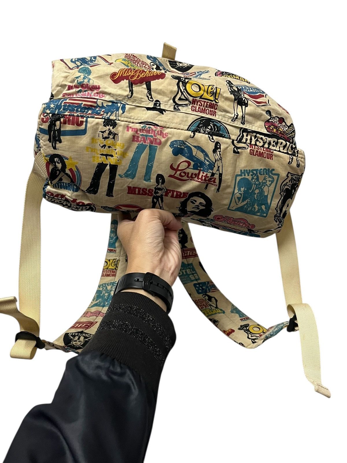 Hysteric Glamour 🔥Vtg Hysteric Glamour FullPrint Backpack Size ONE SIZE - 2 Thumbnail