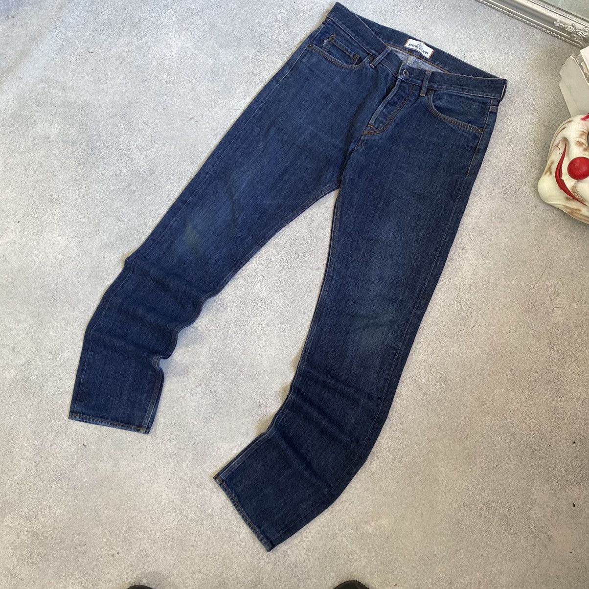 Stone Island Vintage Stone Island Jeans Denim Pants Rare S.I Denims Size US 30 / EU 46 - 9 Thumbnail