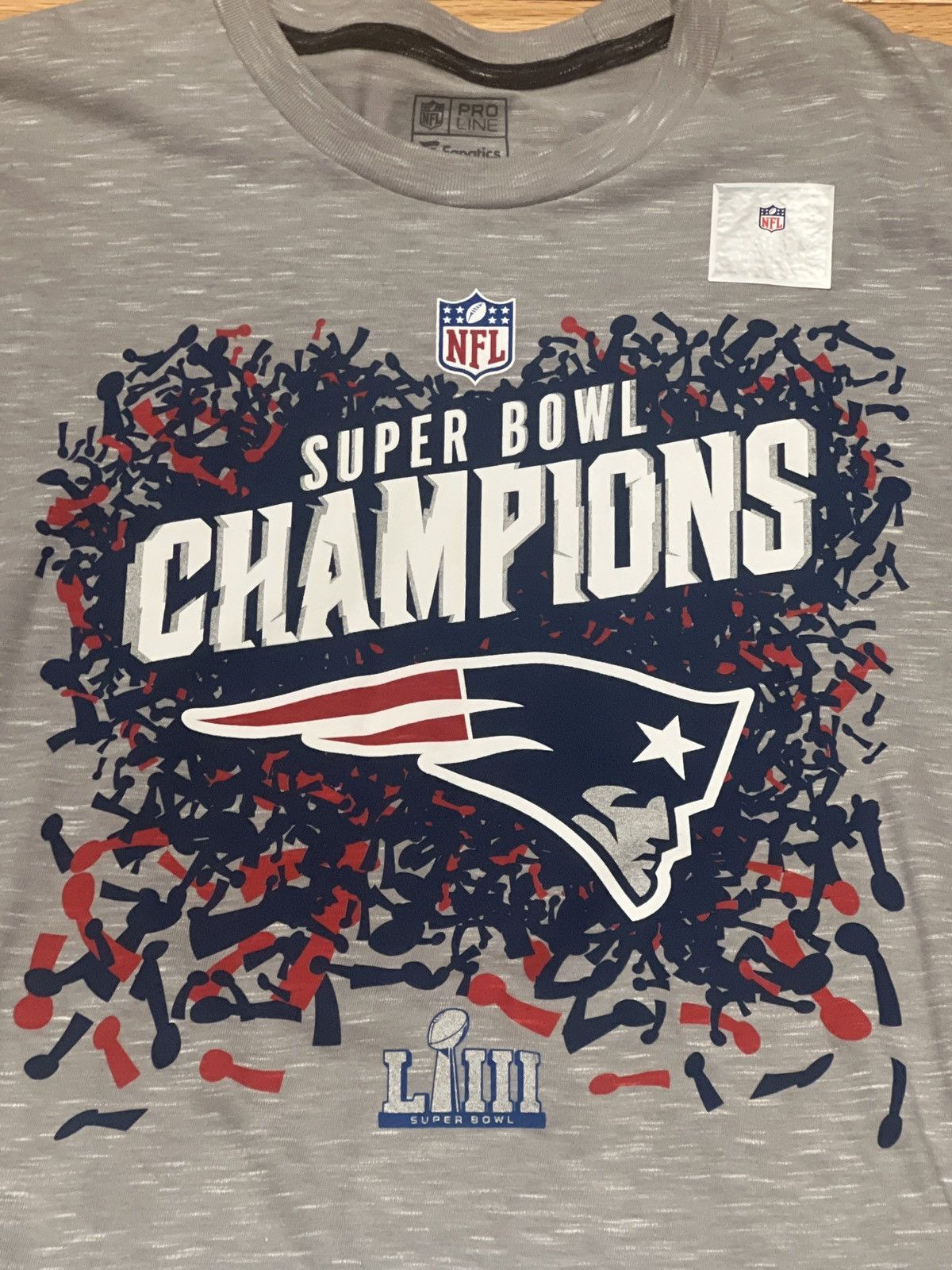 NFL New England Patriots Trophy Collection Shirt Size US L / EU 52-54 / 3 - 2 Thumbnail
