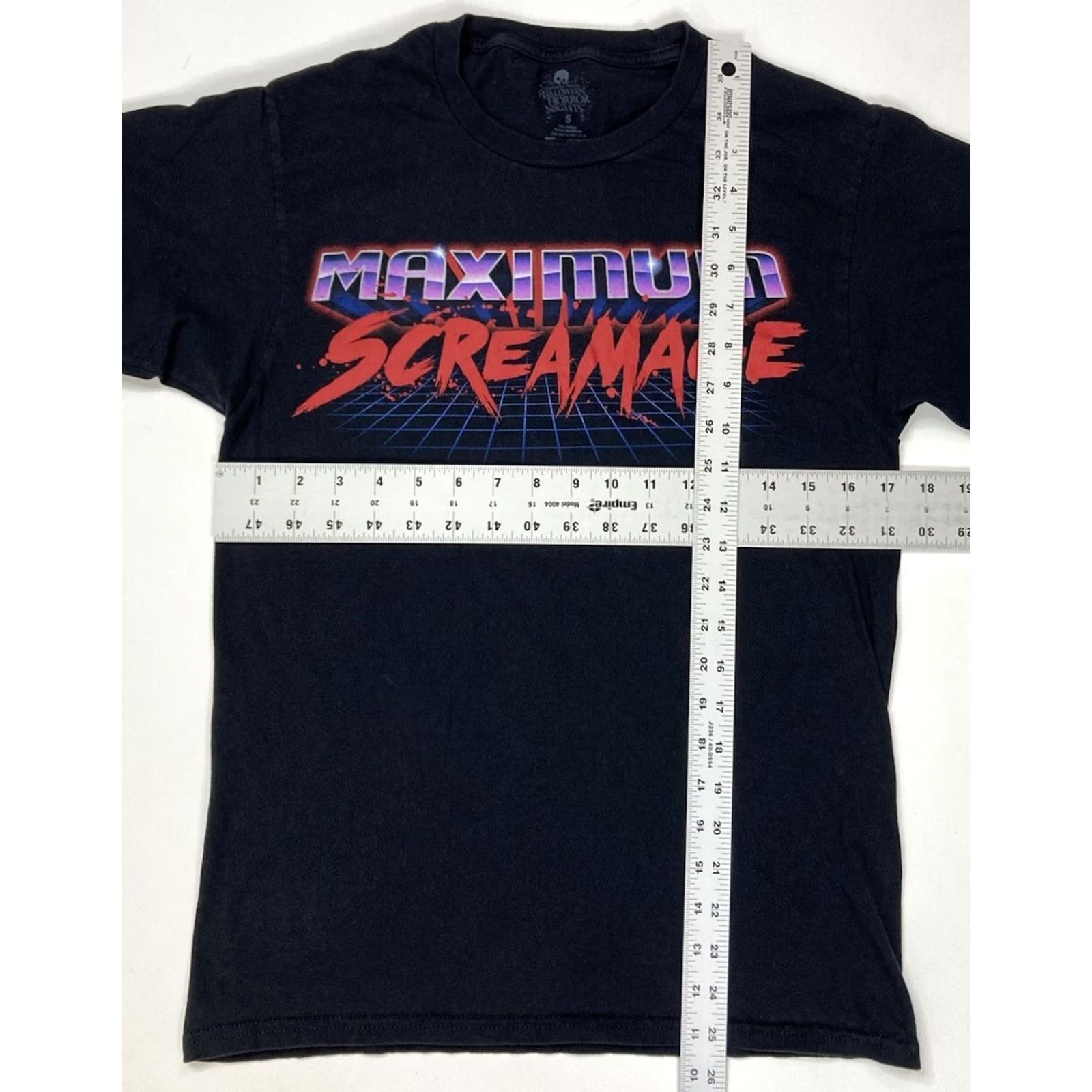 Vintage VINTAGE Universal Studios Halloween Horror Nights 2019 Maximum T-shirt Women Small Black Size S / US 4 / IT 40 - 6 Thumbnail
