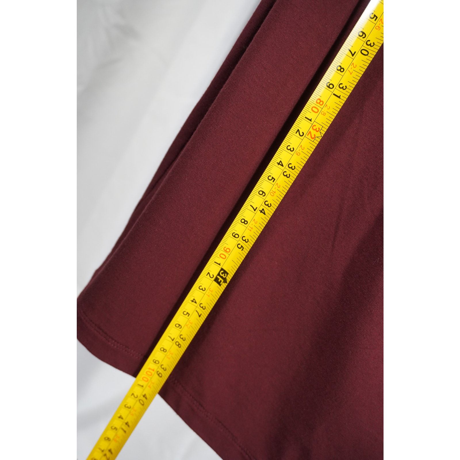 Vince Vince Long Sleeve Midi Dress Ruched Stretch Knit Size S Size S / US 4 / IT 40 - 7 Thumbnail