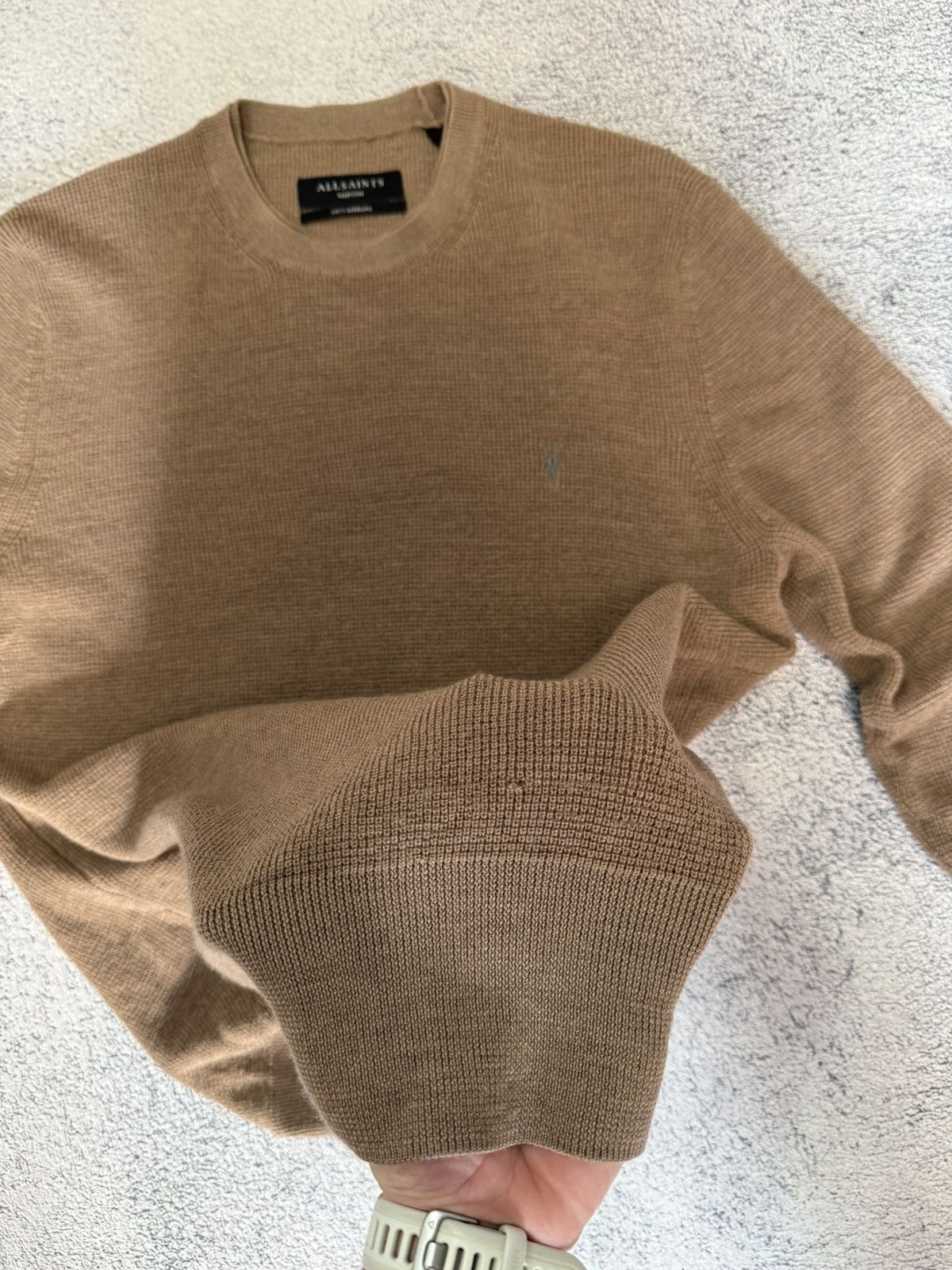 Allsaints AllSaints IVAR Merino Crew Sweater Pullover Mens M RWS Wool Size US M / EU 48-50 / 2 - 19 Thumbnail