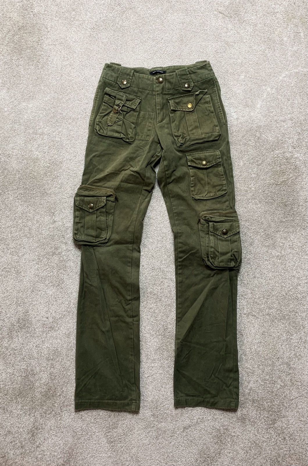 Daniele Alessandrini × Japanese Brand Distressed Jeans Daniele Alessandrini Multipocket Japan Y2K Size US 31 - 1 Thumbnail