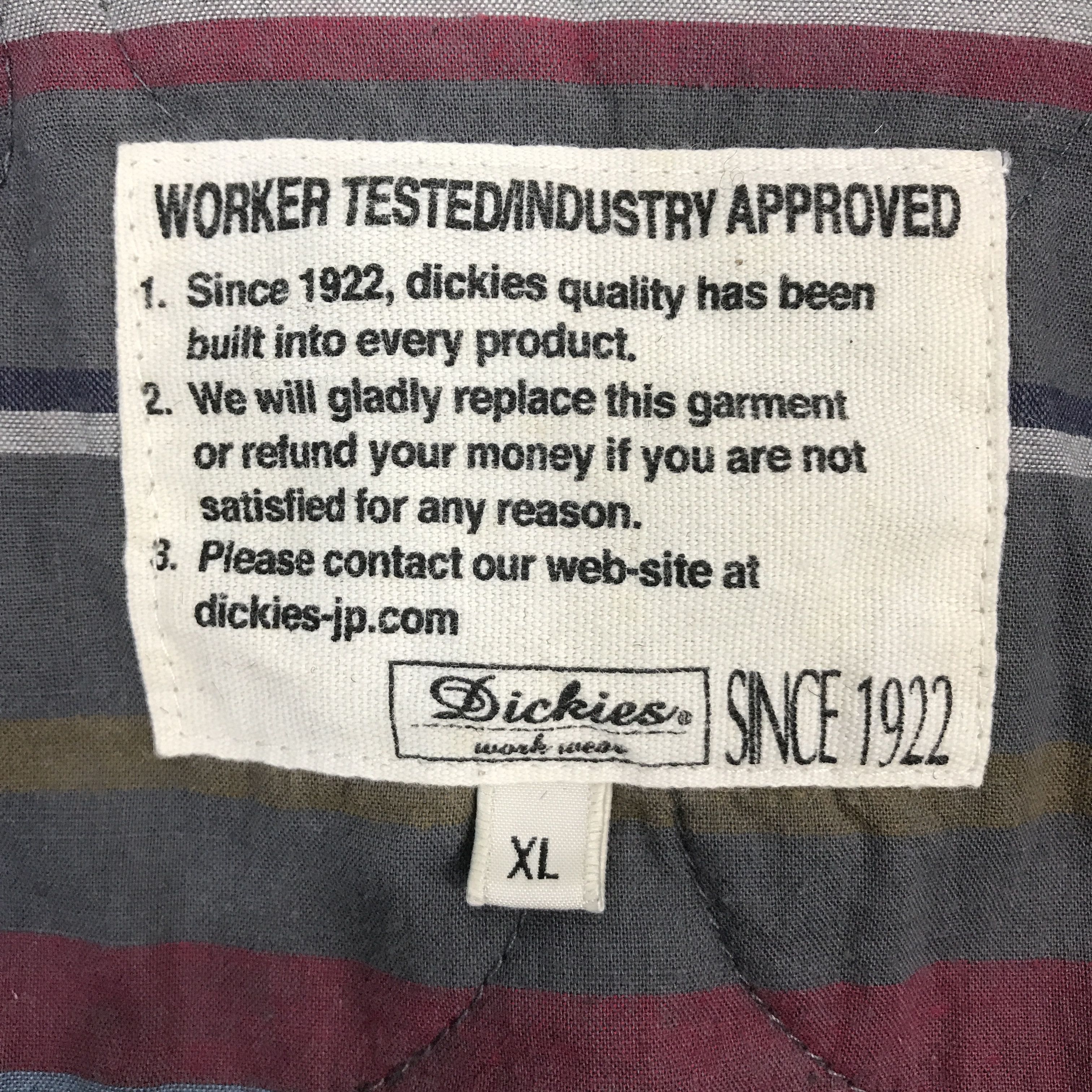 Dickies × Japanese Brand DICKIS WORKER TASTED CORDUROY ZIPPER JACKET Size US XL / EU 56 / 4 - 11 Thumbnail
