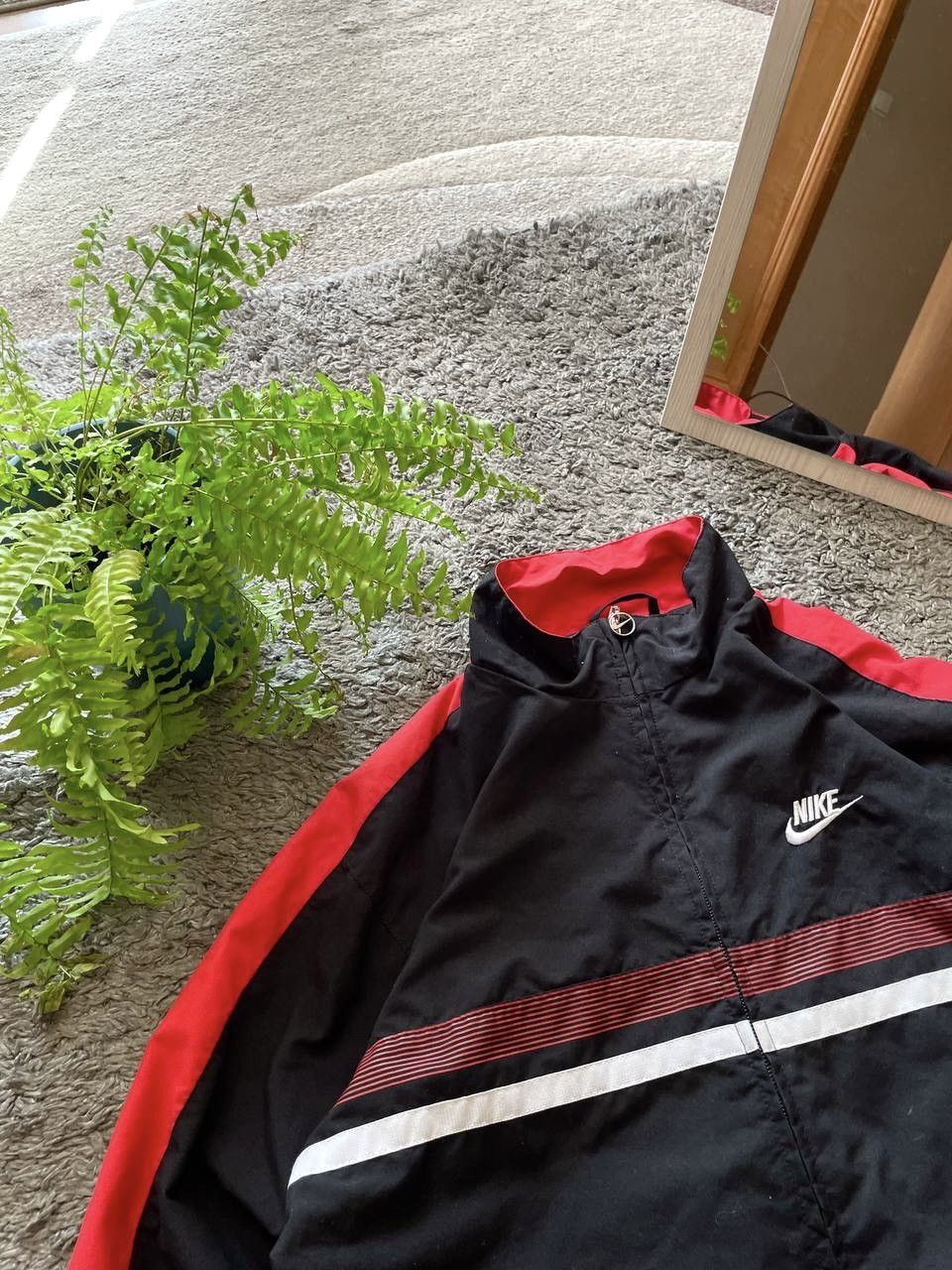 Nike × Vintage 00s Nike Vintage Light Jacket Streetwear Logo Swoosh Rare Size US S / EU 44-46 / 1 - 7 Thumbnail