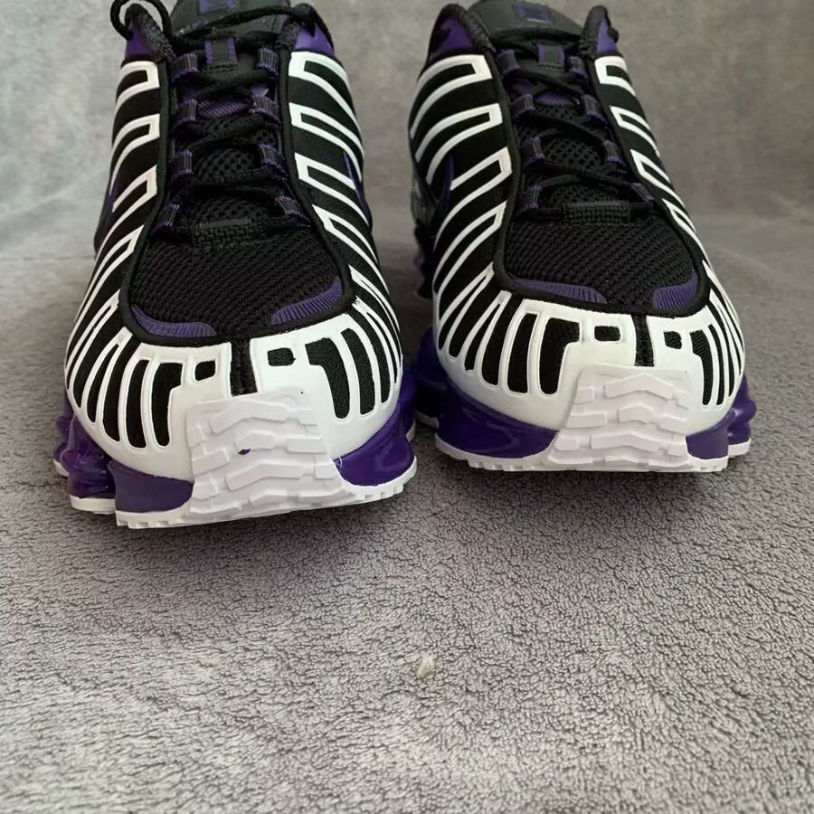 Nike Nike Shox TL court purple white Size US 11.5 / EU 44-45 - 9 Thumbnail