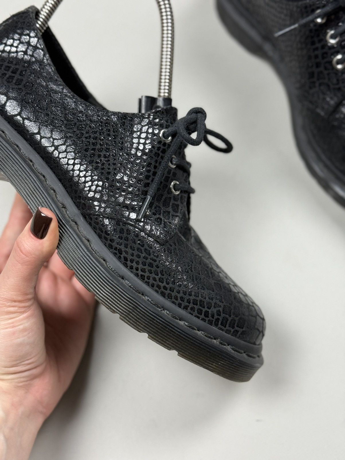 Dr. Martens Dr. Martens 1461 Tahan Snake Leather Oxford Shoes Boots Size US 6 / IT 36 - 8 Thumbnail
