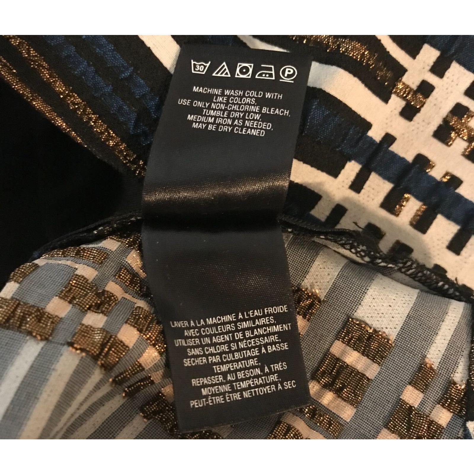 Anthropologie Anthropologie Deletta Nathalie Plaid Metallic Peplum Tank Size M / US 6-8 / IT 42-44 - 10 Thumbnail