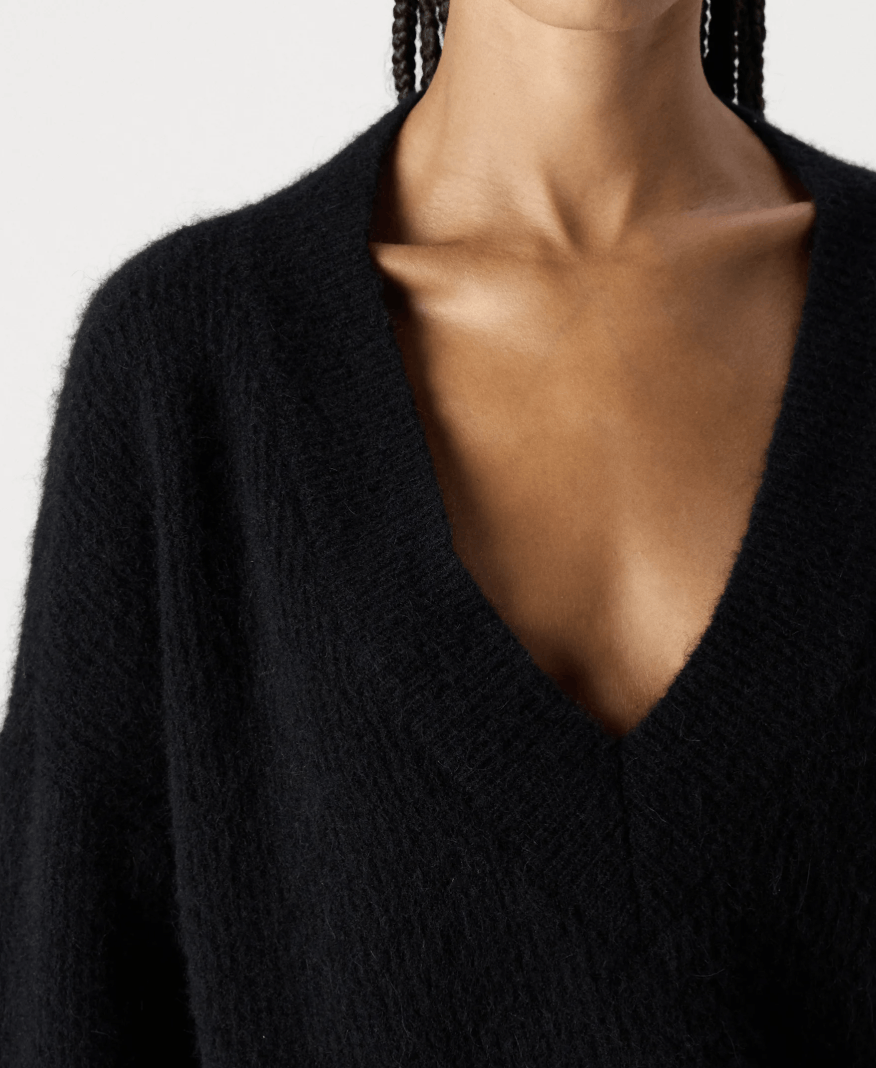 Gestuz Alpha GZ V Neck Sweater Size S / US 4 / IT 40 - 3 Thumbnail