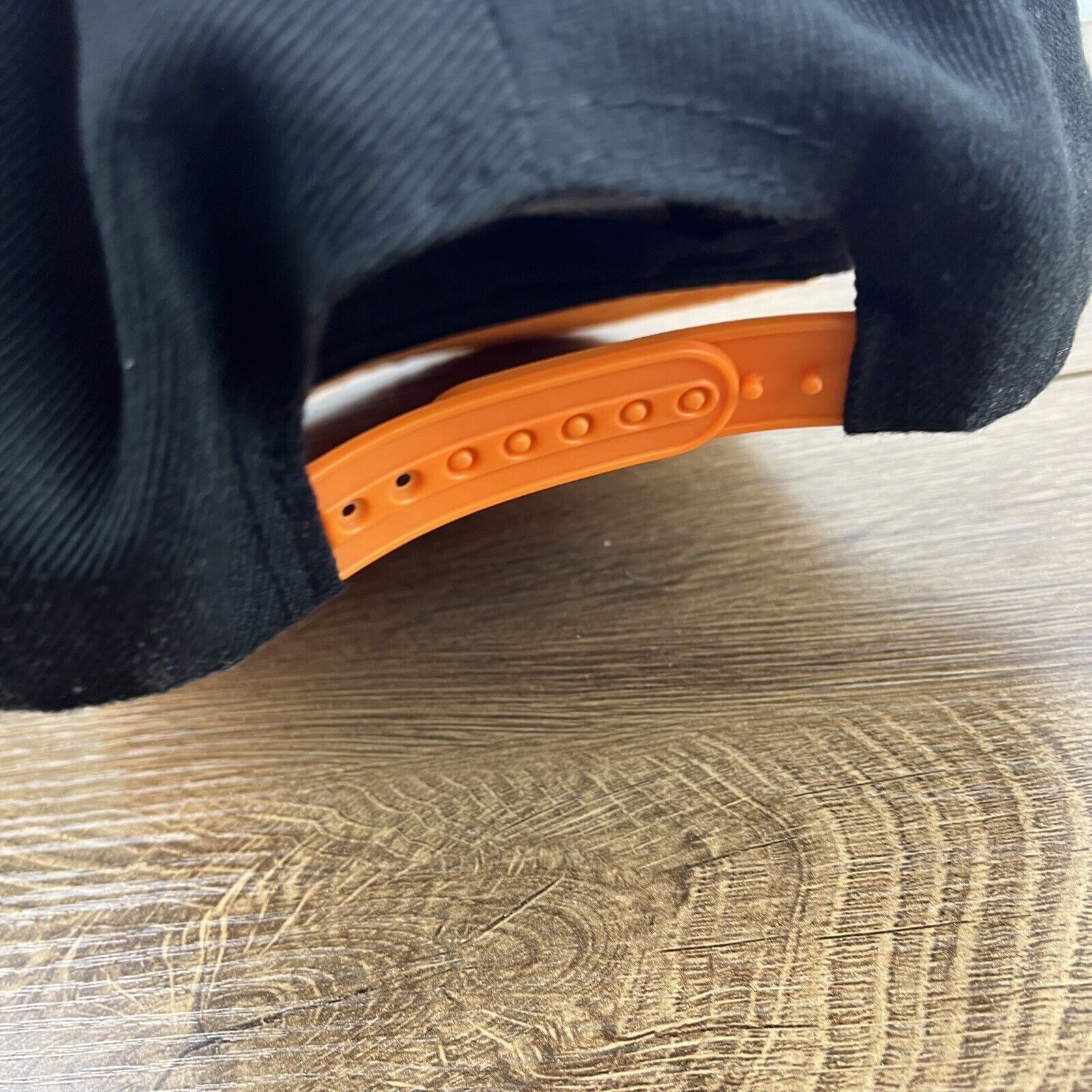 Other Black Orange Baseball Hat Adjustable Adult Size Hat Black Ca Size ONE SIZE - 10 Thumbnail