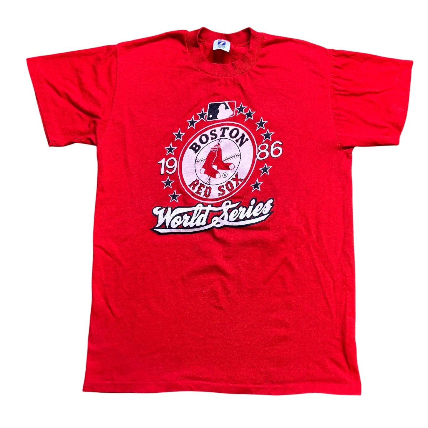 Logo 7 × MLB × Vintage Vintage 1986 Boston Red Sox World Series Shirt Men's Large Size US L / EU 52-54 / 3 - 1 Thumbnail