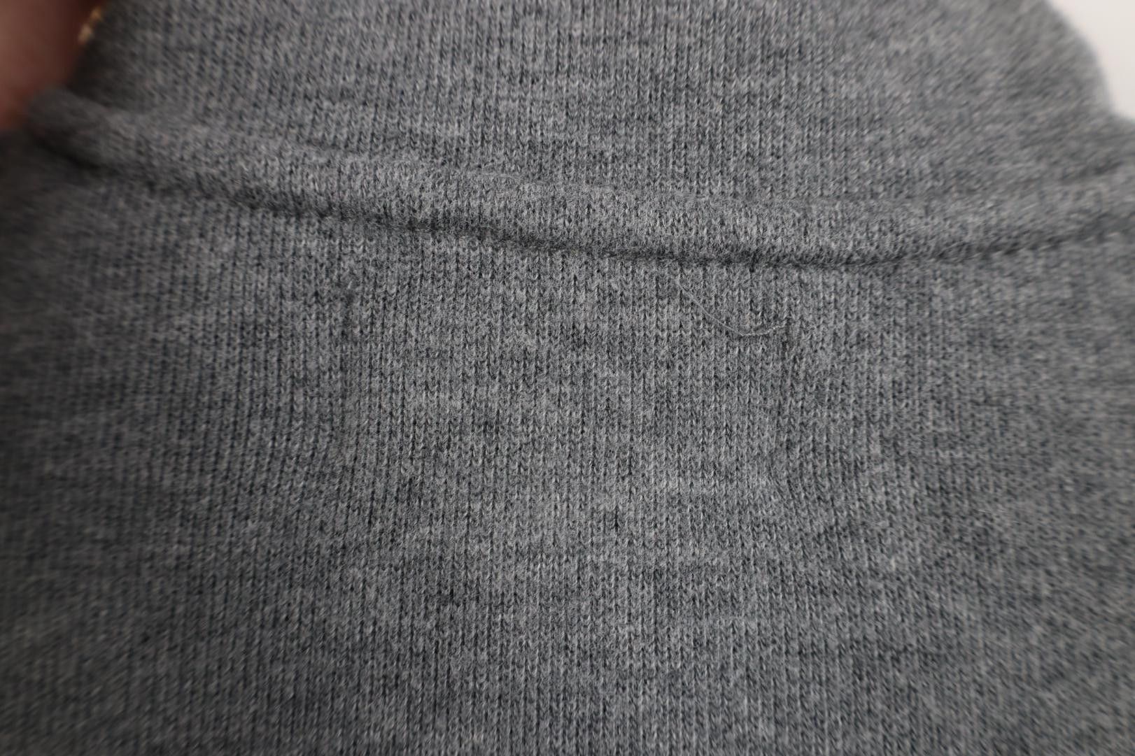 Polo Ralph Lauren Vintage 90s Ralph Lauren Knit 1/4 Zip Pullover Sweater Gray Size US XL / EU 56 / 4 - 9 Thumbnail