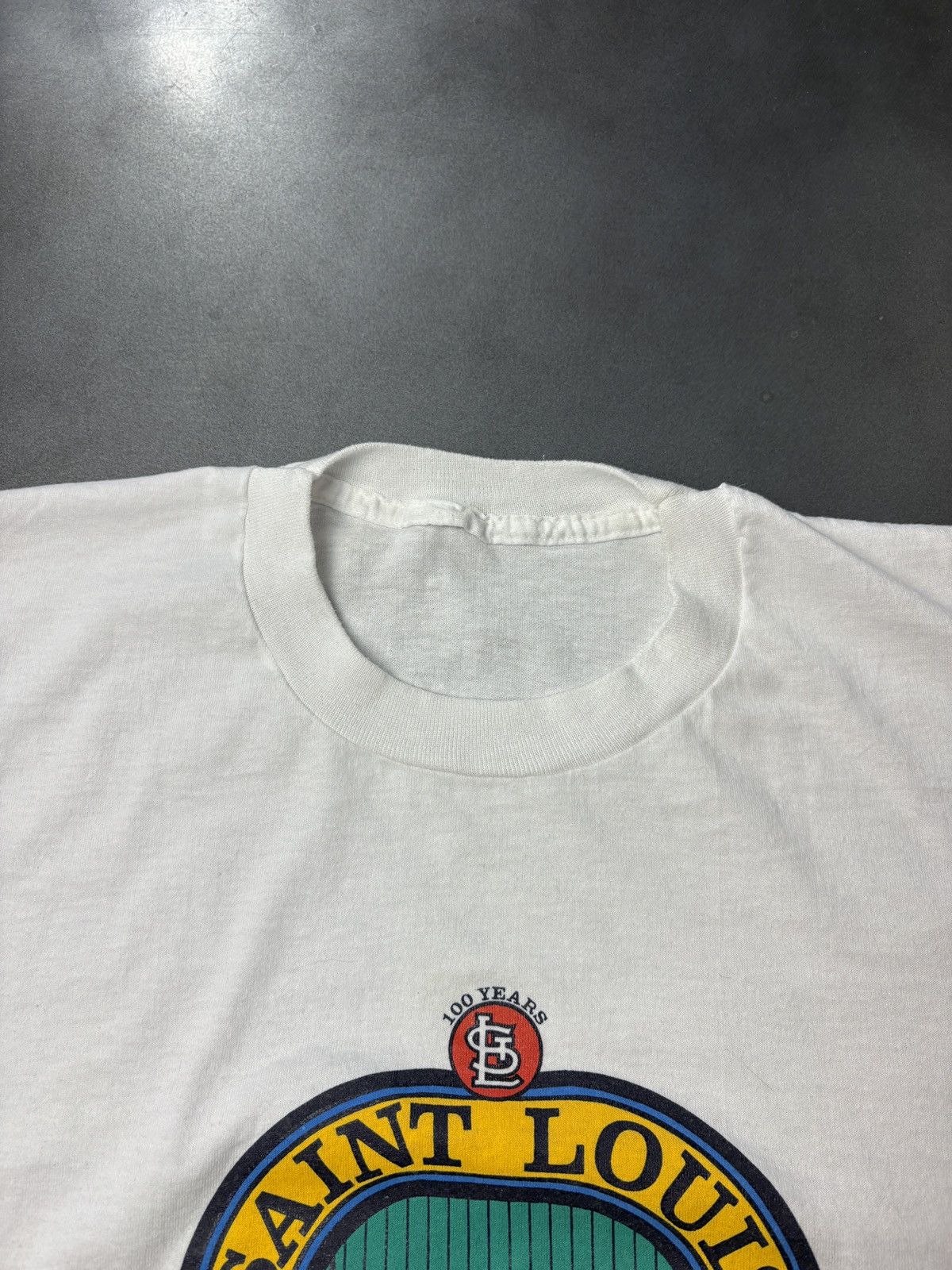 Vintage 1992 Saint Louis Cardinals Tee 1990s Vintage MLB Baseball Size US M / EU 48-50 / 2 - 5 Thumbnail