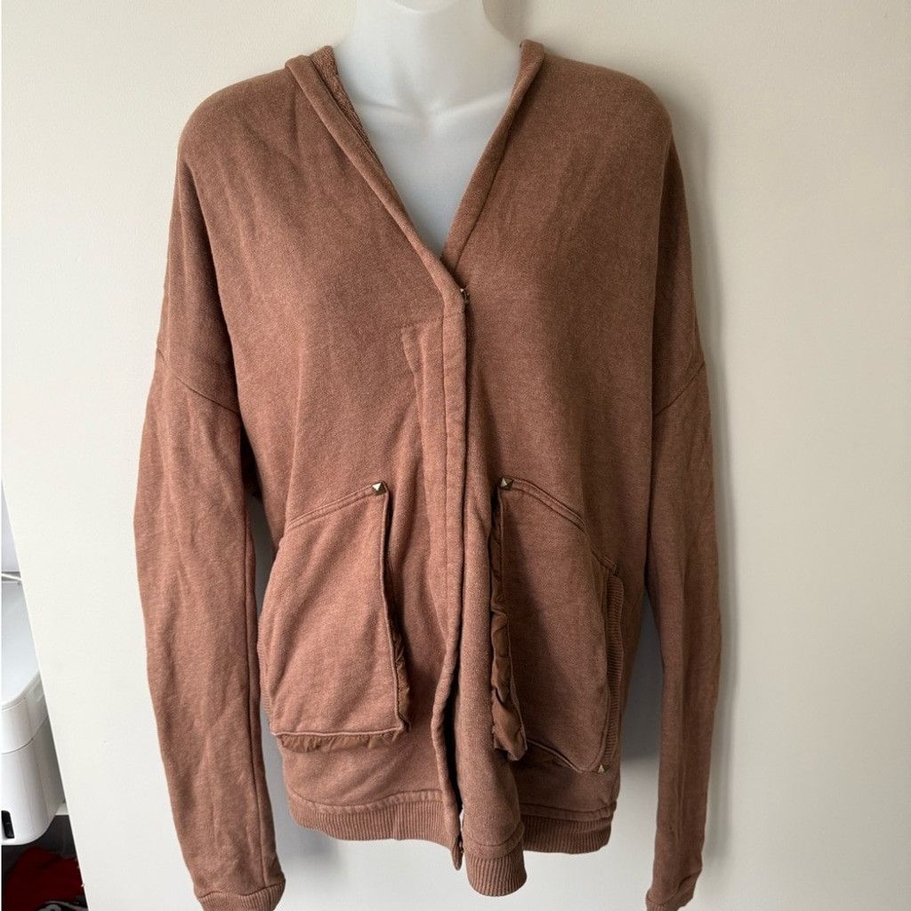 Aritzia Wilfred Aritzia Utility Jacket in Brown Size XXS / US 00 / IT 34 - 1 Thumbnail