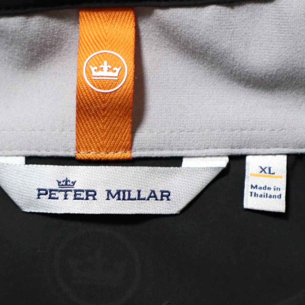 Peter Millar Peter Millar Flex Adapt Full Zip High Stretch Solid Mock Long Sleeve Jacket Black Men's XL Size US XL / EU 56 / 4 - 5 Thumbnail