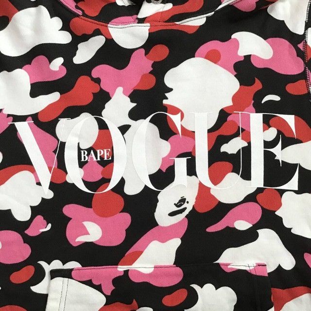 Bape × Vogue BAPE × VOGUE BAPE CAMO pullover hoodie a bathing ape Size US S / EU 44-46 / 1 - 2 Thumbnail