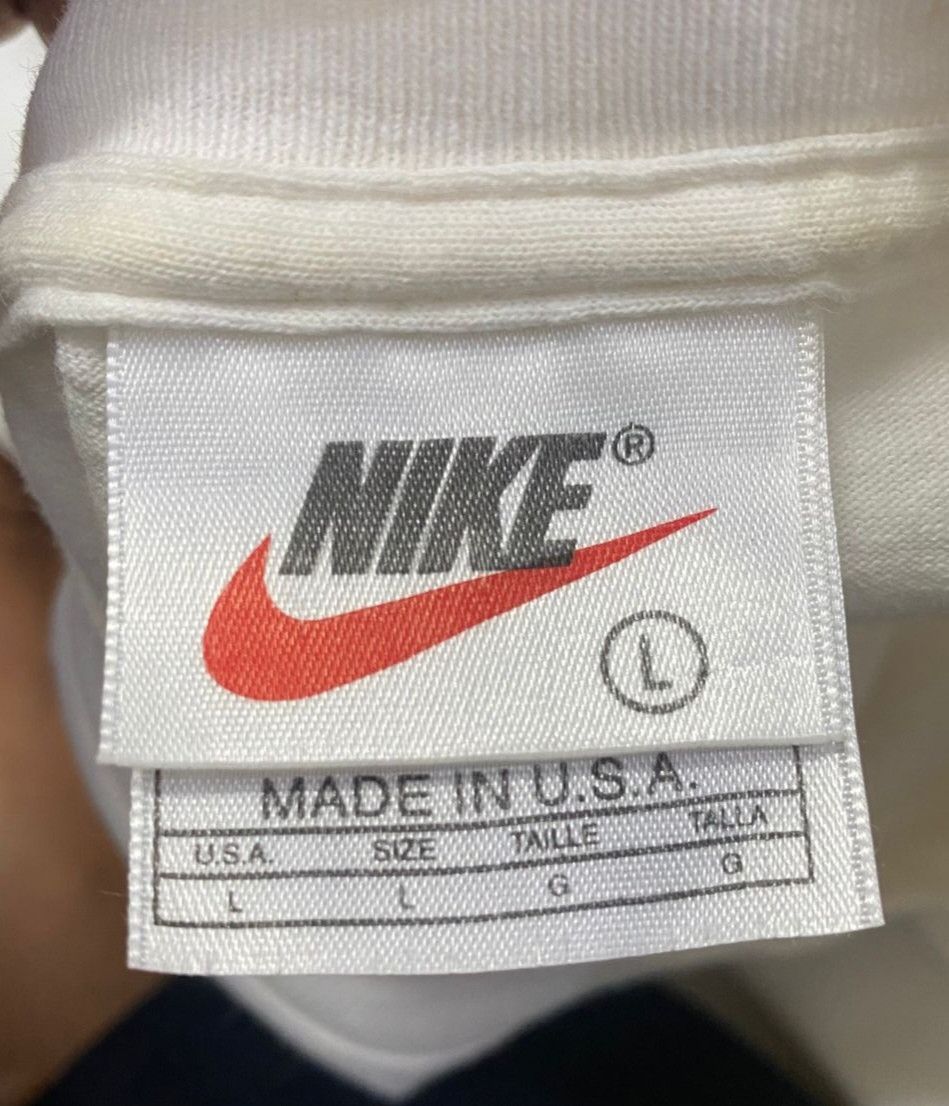 Nike 💥Best Offer💥Vintage 90s Nike Micheal Jordan Tshirt Size US L / EU 52-54 / 3 - 8 Thumbnail