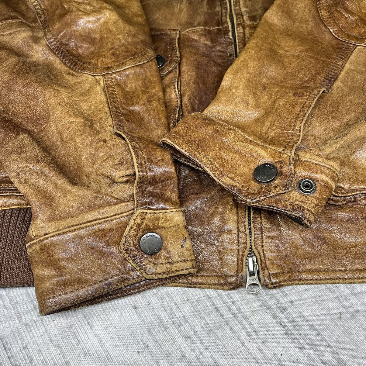 Massimo Dutti Massimo Dutti Brown motorcycle Leather Jacket Size US M / EU 48-50 / 2 - 9 Thumbnail