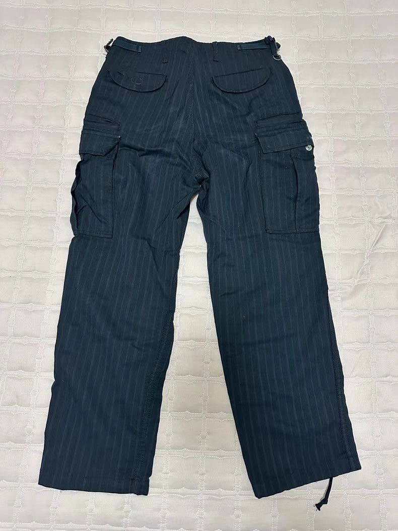 CLOT CLOT Striped Wool Multi-Pocket Cargo Pants Size US 32 / EU 48 - 3 Thumbnail