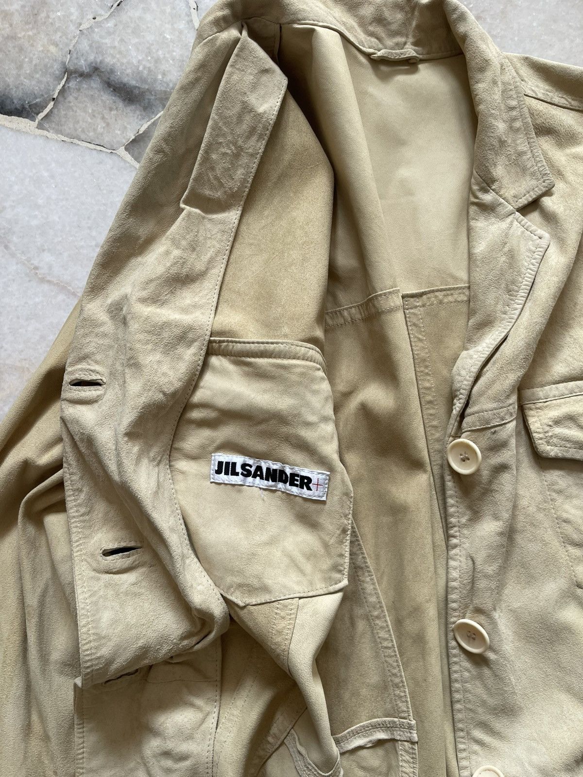 Jil Sander Vintage Jil Sander Raf Simons Era Suede Leather Jacket Size US M / EU 48-50 / 2 - 18 Thumbnail