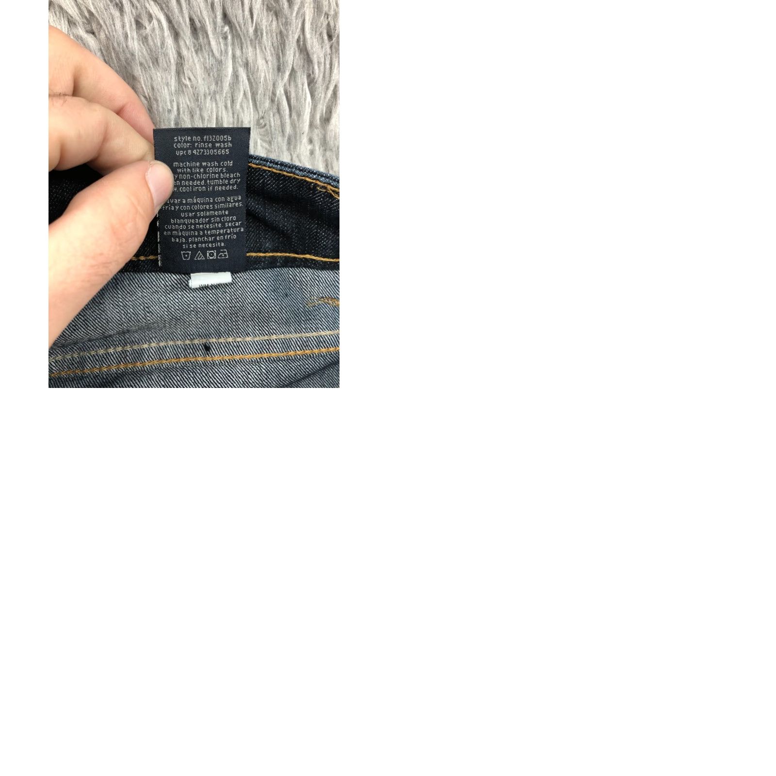 Faded Glory Faded Glory Jeans Bootcut 6 Womens Dark Blue Wash Denim 5-Pocket Regular Fit Belt Loops Mid Rise Curvy N/A Size 28" / US 6 / IT 42 - 9 Thumbnail