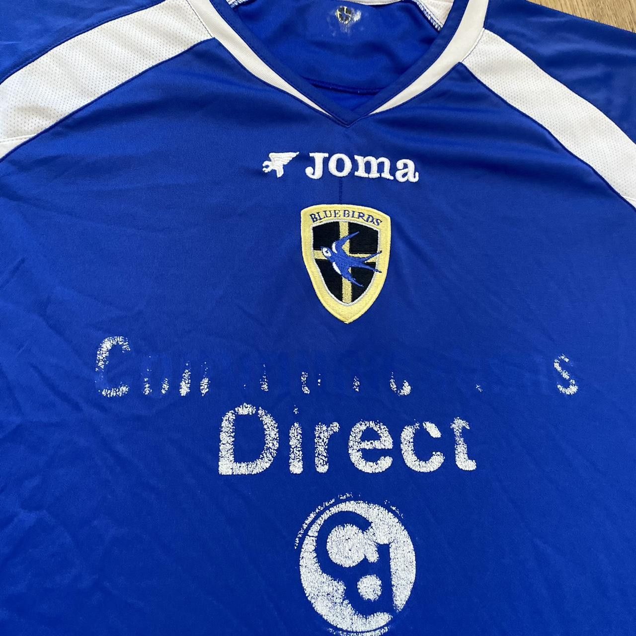 Joma 2006-07 Cardiff City Blue Birds Home Joma football shirt Size US XL / EU 56 / 4 - 3 Thumbnail